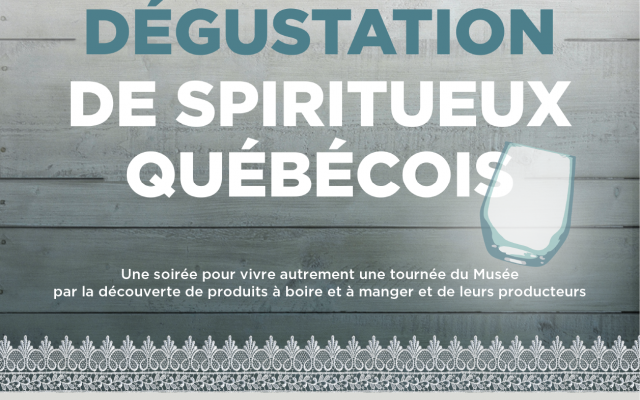 Dégustation de spiritueux québecois